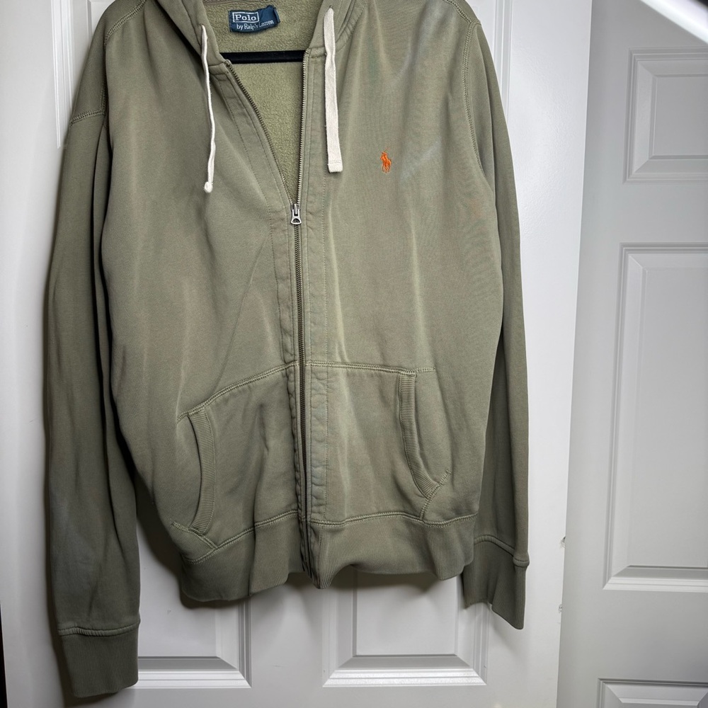 Polo by Ralph Lauren Olive Windbreaker Jacket